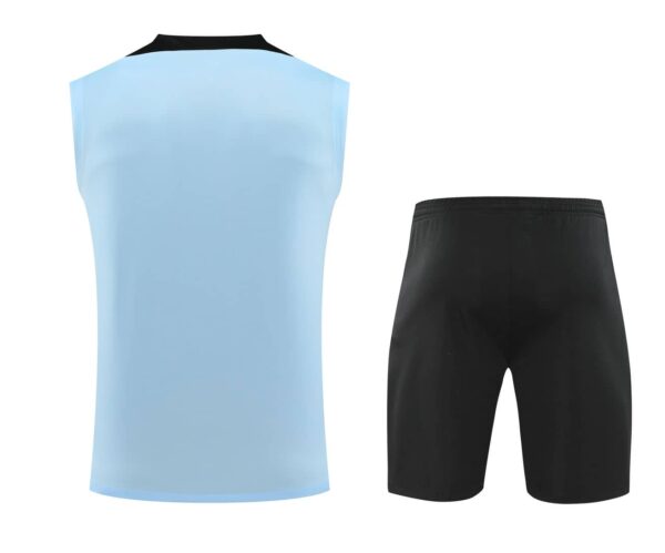 Barcelona 2024-25 Light Blue Vest Training Kit - Image 2