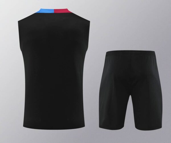 Barcelona 2024-25 Black Vest Training Kit - Image 2
