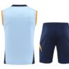 Real Madrid 2024-25 Light Blue Vest Training Kit - Image 2