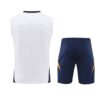 Real Madrid 2024-25 White Vest Training Kit - Image 2