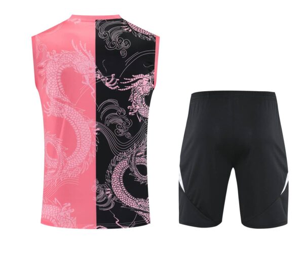 Real Madrid 2025-26 Pink Dragon Vest Training Kit - Image 2