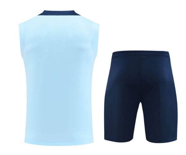 PSG 2024-25 Light Blue Vest Training Kit - Image 2