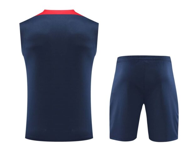 PSG 2024-25 Navy Red Vest Training Kit - Image 2