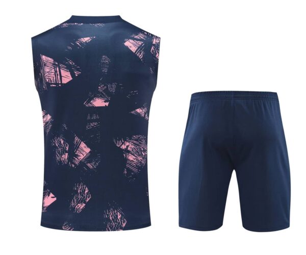 PSG Jordan 2024-25 Navy Pink (Pattern Edition) Vest Training Kit - Image 2