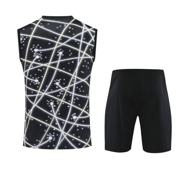 Chelsea 2025-26 Black Galaxy Vest Training Kit - Image 2
