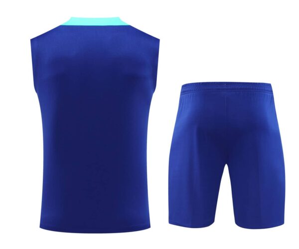Brazil 2024-25 Blue and Green Vest Training Kit - Image 2