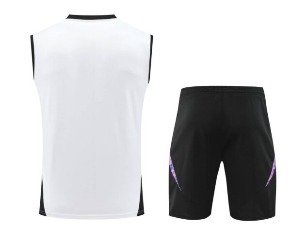 Germany 2025-26 White and Purple Vest Training Kit - Image 2