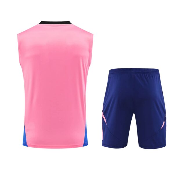 Arsenal 2024-25 Pink Vest Training Kit - Image 2