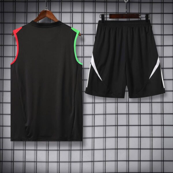 Arsenal 2024-25 Black Vest Training Kit - Image 2