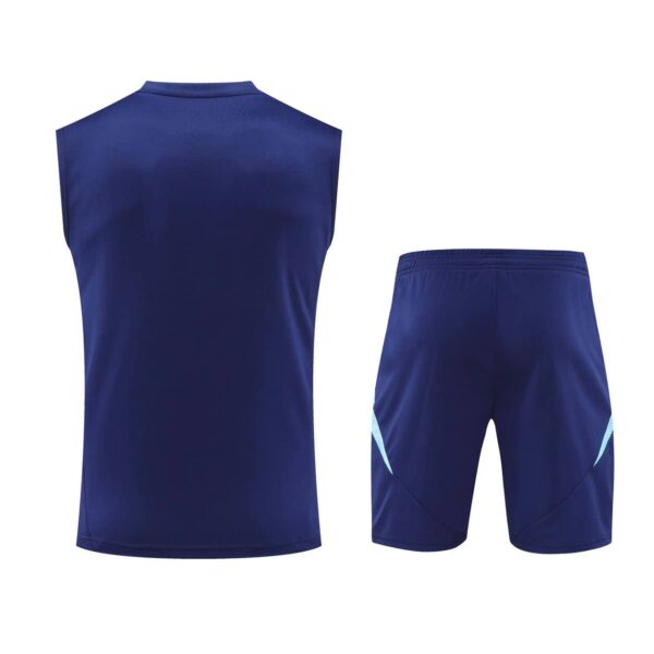 Arsenal 2024-25 Royal Blue Vest Training Kit - Image 2