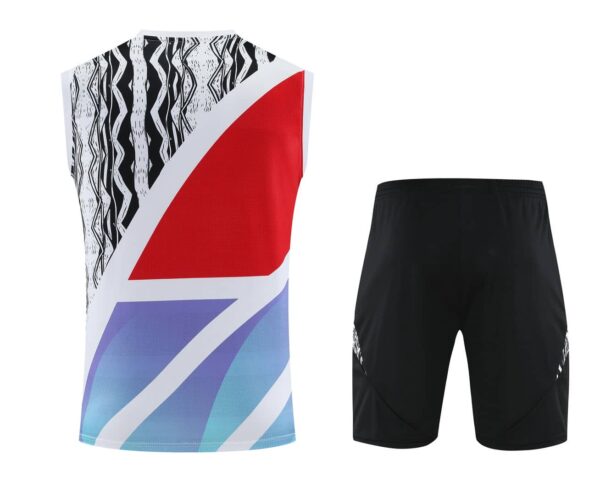 Arsenal 2025-26 Red Blue White (Pattern Edition) Vest Training Kit - Image 2