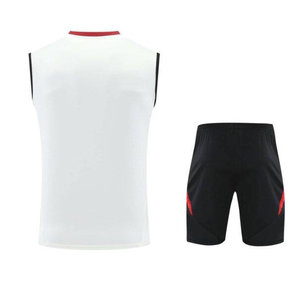 Manchester United 2025-26 White Vest Training Kit - Image 2