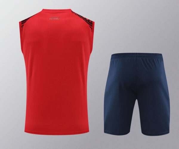 Napoli 2024-25 Red Vest Training Kit - Image 2