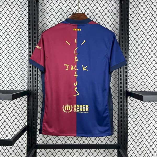 Barcelona 2024-25 Travis Scott Home Special Edition Jersey - Image 2