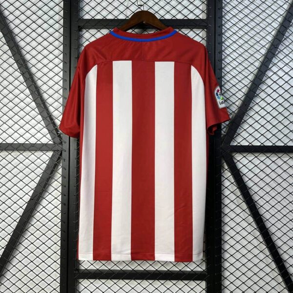 Atletico Madrid 2016-17 Home Retro Jersey - Image 2