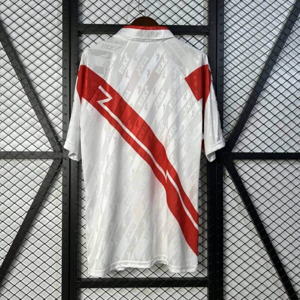 Rayo Vallecano 1994-95 Home Retro Jersey - Image 2