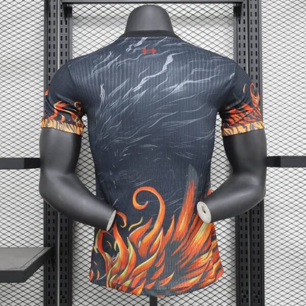 Liverpool 2025-26 Black Thunder Phoenix Special Edition Jersey Player Version - Image 2