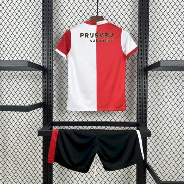 Feyenoord 2025-26 Home Kids Kit - Image 2