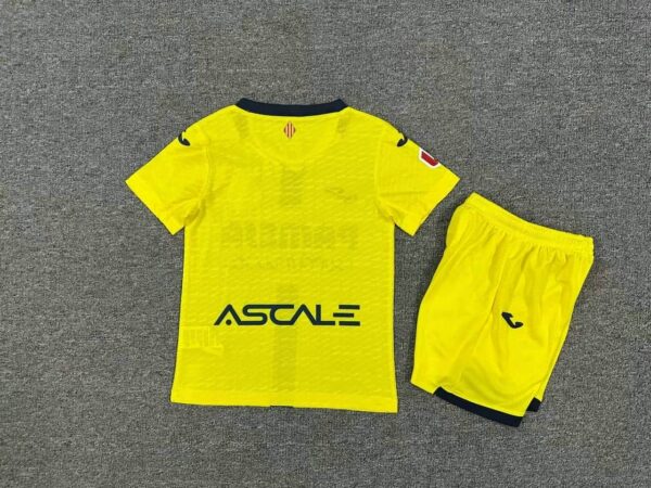 Villarreal 2025-26 Home Kids Kit - Image 2