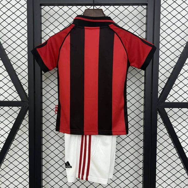 AC Milan 1998-99 Home Kids Kit - Image 2