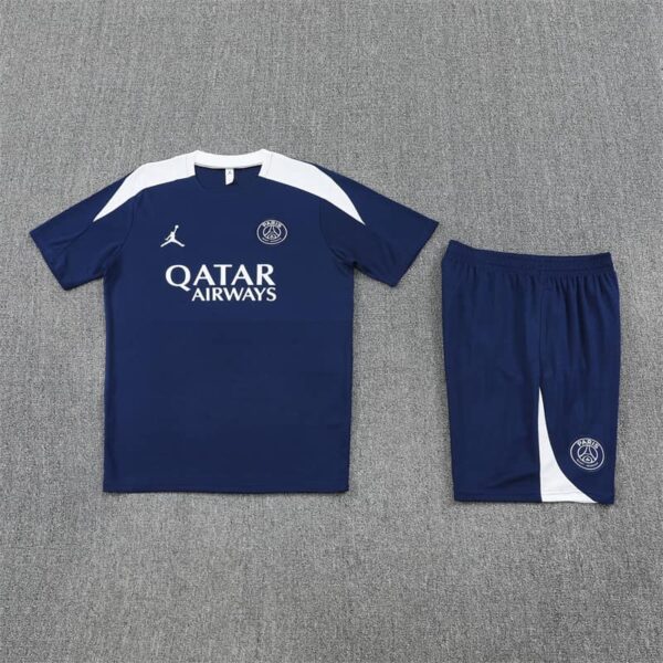 PSG Jordan 2025-26 Royal Blue Short Sleeve Training Kit - Image 3