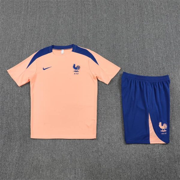 France 2025-26 Pink Short Sleeve Training Kit - Image 3