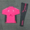 Germany 2024-25 Pink Half Zip Long Sleeve Training Kit - Image 3