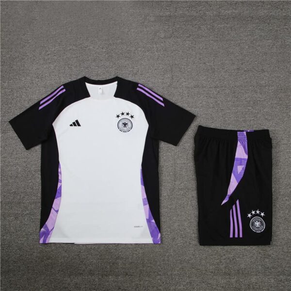 Germany 2024-25 White Short Sleeve Training Kit - Image 3