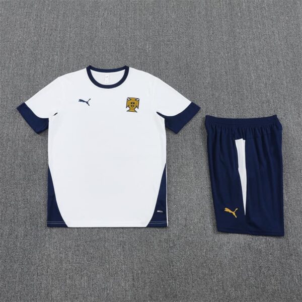 Portugal 2025-26 White Short Sleeve Training Kit - Image 3