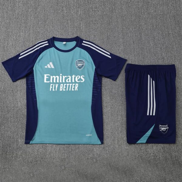 Arsenal 2025-26 Green Short Sleeve Training Kit - Image 3