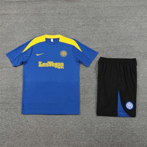 Inter Milan 2024-25 Rainbow Blue Short Sleeve Training Kit - Image 3
