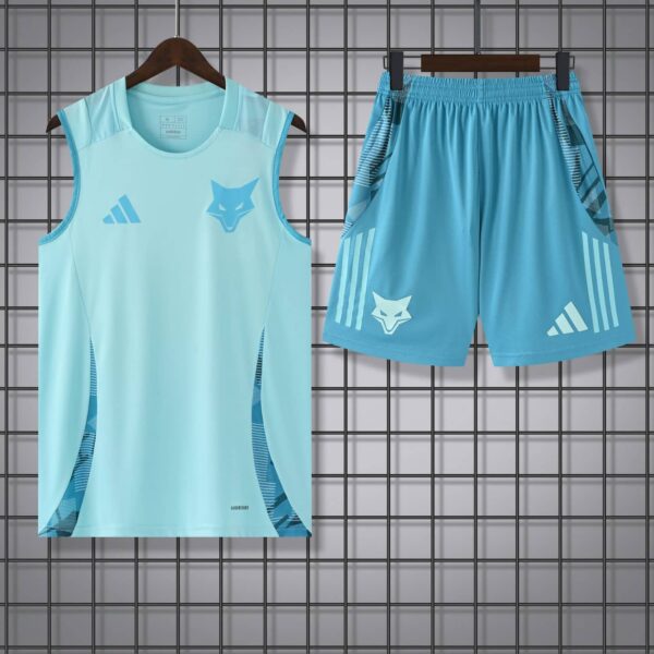 Cruzeiro 2025-26 Sky Blue Vest Training Kit - Image 3