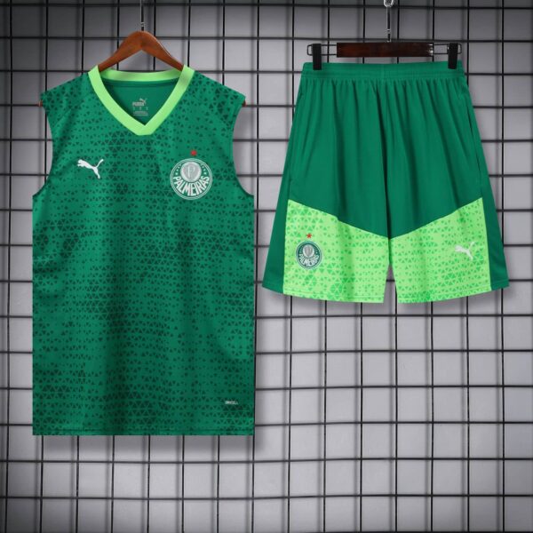 Palmeiras 2024-25 Green Vest Training Kit - Image 3