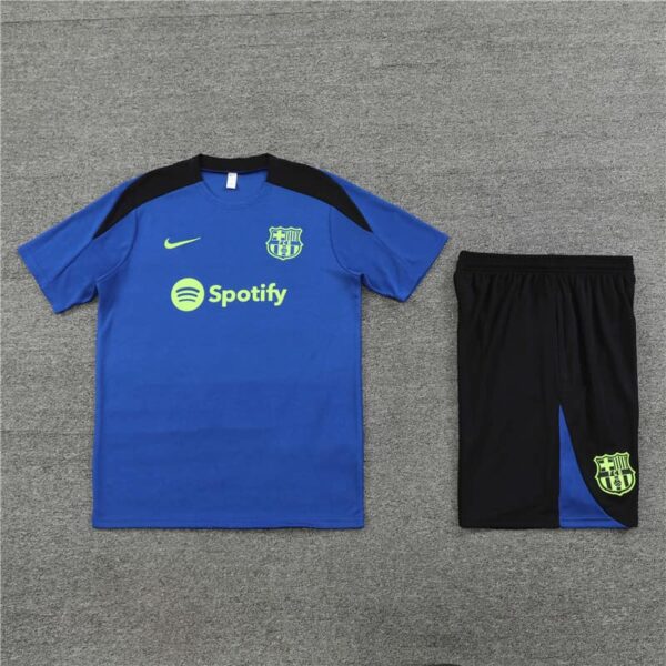 Barcelona 2024-25 Rainbow Blue Short Sleeve Training Kit - Image 3
