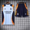 Real Madrid 2024-25 Light Blue Vest Training Kit - Image 3