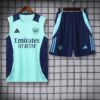 Arsenal 2024-25 Mint Green Vest Training Kit - Image 3