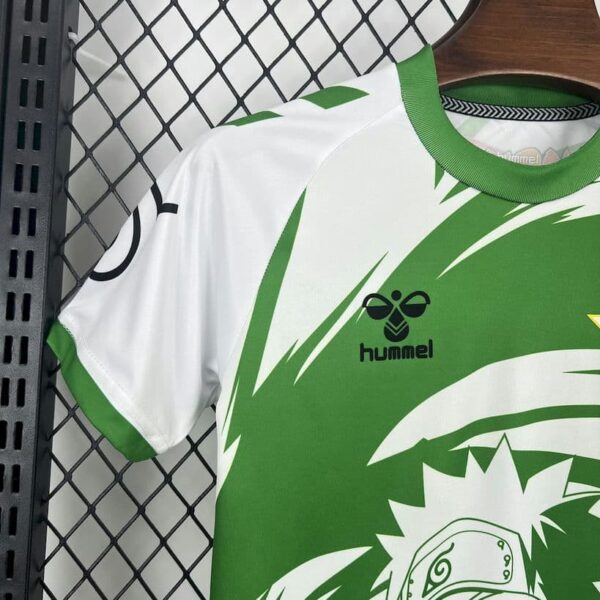 Real Betis 2025-26 Hummel x Limited-edition Naruto Kids Kit - Image 3