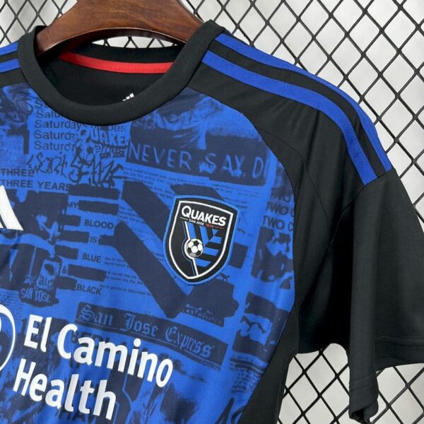 San Jose Earthquakes 2025-26 Home Jersey Fan Version - Image 3