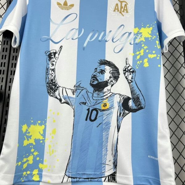 Argentina 2024-25 Adidas 50th Anniversary Messi Special Edition Jersey - Image 3