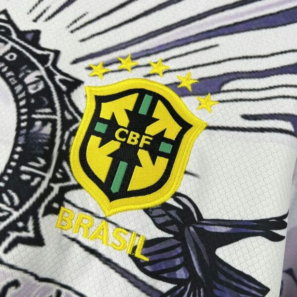 Brazil 2025-26 Jesus Special Edition Dark Purple Jersey - Image 3