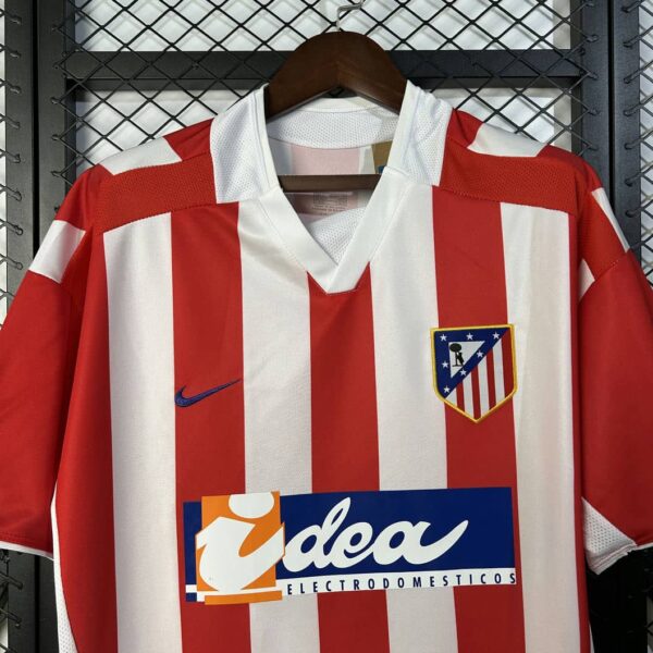 Atletico Madrid 2002-03 Home Retro Jersey - Image 3