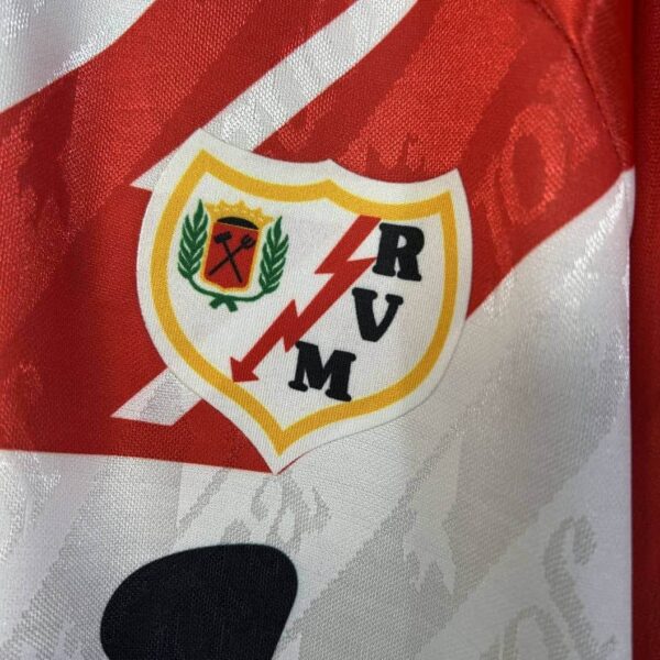 Rayo Vallecano 1994-95 Home Retro Jersey - Image 3