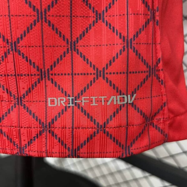 Paris Saint-Germain 2025-26 Red Lattice Pattern Special Edition Jersey Player Version - Image 3