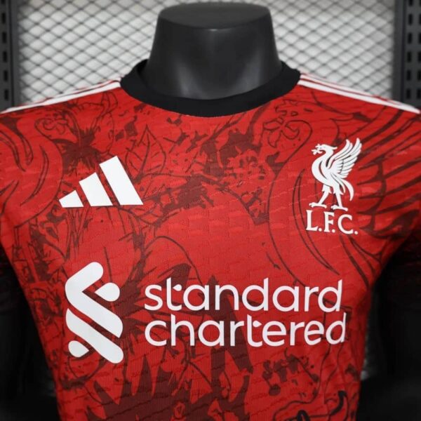 Liverpool 2025-26 Black & Red Fury Phoenix Special Edition Jersey Player Version - Image 3