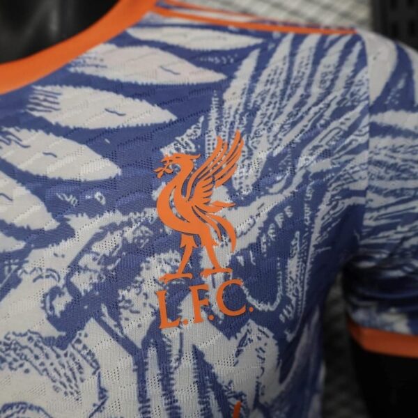 Liverpool 2025-26 Blue & Orange Phoenix Special Edition Jersey Player Version - Image 3