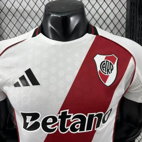 River Plate 2025-26 Home Stadium Jersey Player Version - Image 3