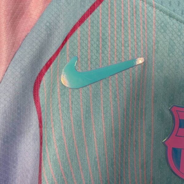 Barcelona 2025-26 Ice Pastel Geometric Special Edition Kids Kit - Image 3