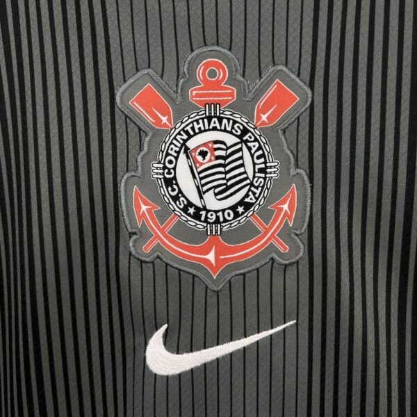 Corinthians 2025-26 Black Goalkeeper Jersey - Image 3