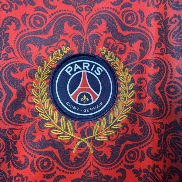 Paris Saint-Germain 2025-26 Red Pattern Special Edition Jersey - Image 3