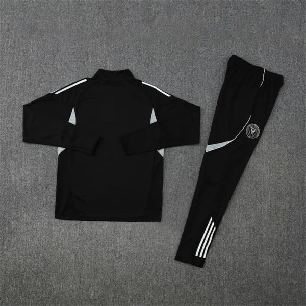 Inter Miami 2025-26 Black Half Zip Long Sleeve Training Kit - Image 4